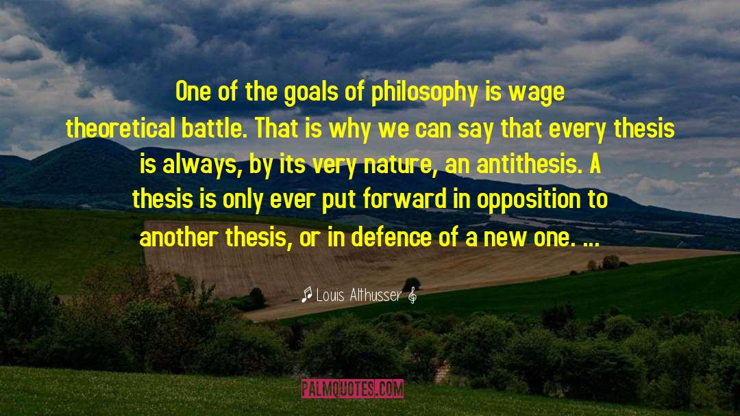 Battle Of The Sexes quotes by Louis Althusser