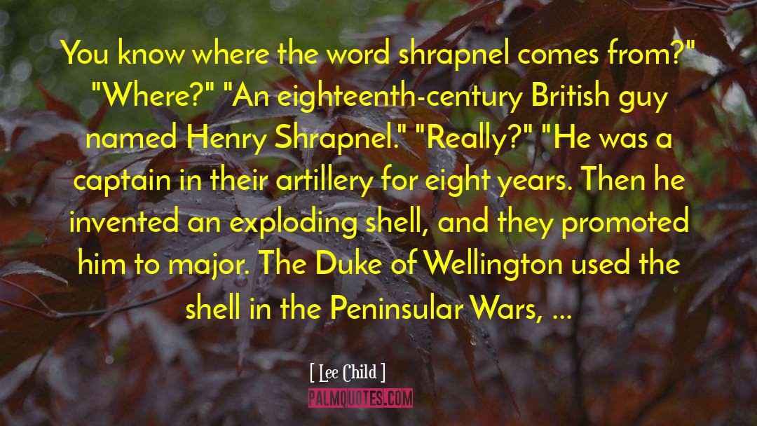 Battle Of Waterloo quotes by Lee Child