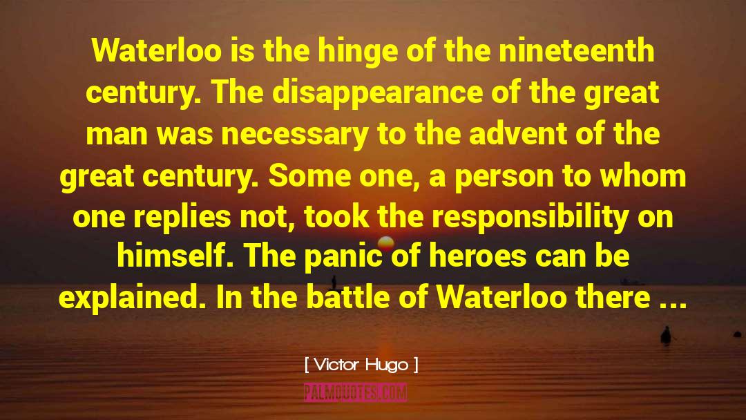 Battle Of Waterloo quotes by Victor Hugo