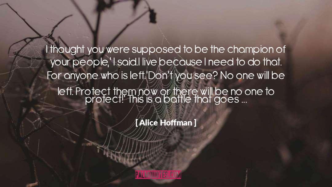 Battle Of Wits quotes by Alice Hoffman