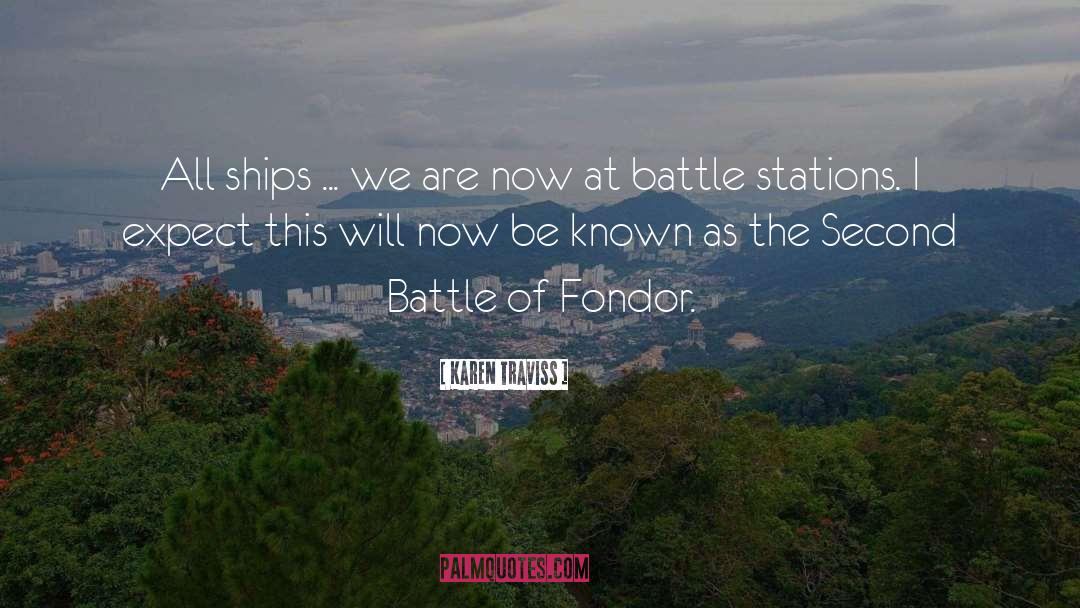 Battle Of Wits quotes by Karen Traviss