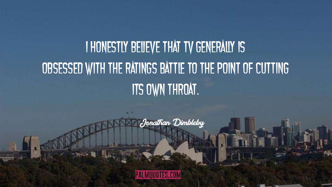 Battle quotes by Jonathan Dimbleby