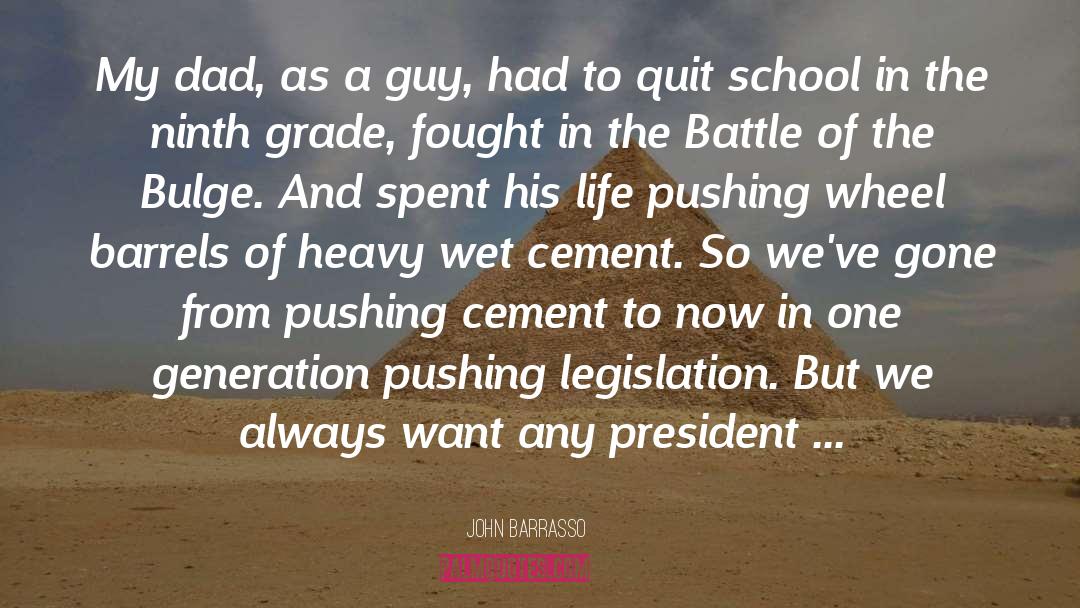 Battle quotes by John Barrasso