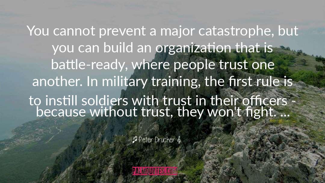 Battle quotes by Peter Drucker