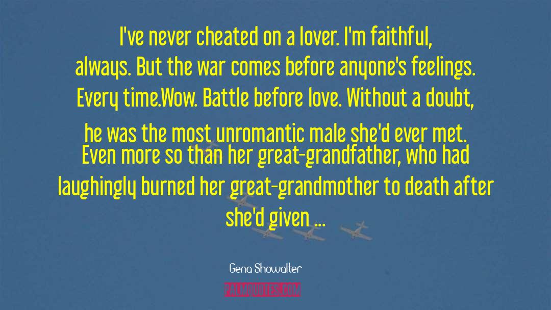 Battle Strategy quotes by Gena Showalter