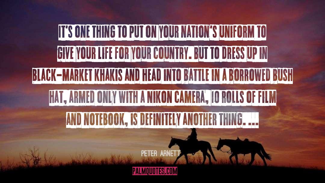 Battle Strategy quotes by Peter Arnett