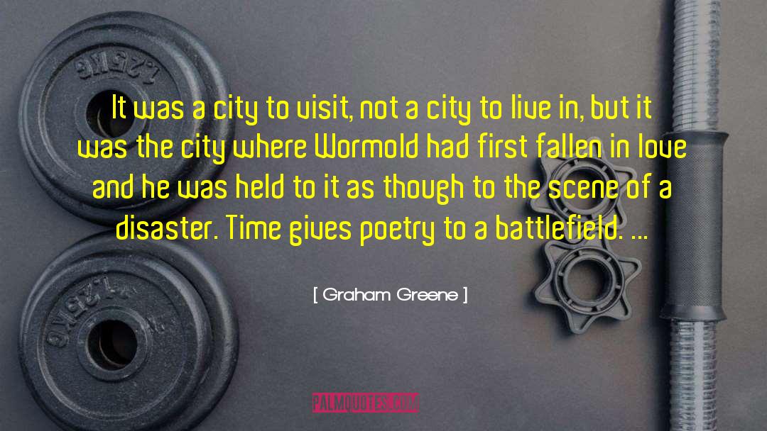 Battlefield quotes by Graham Greene