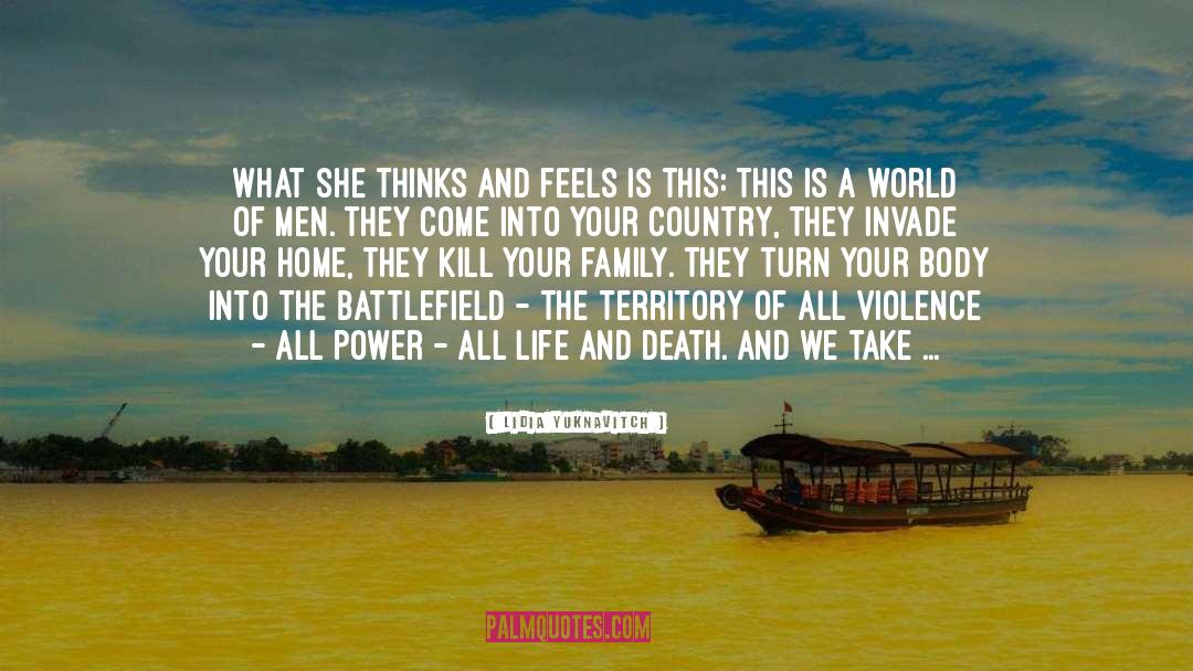 Battlefield quotes by Lidia Yuknavitch