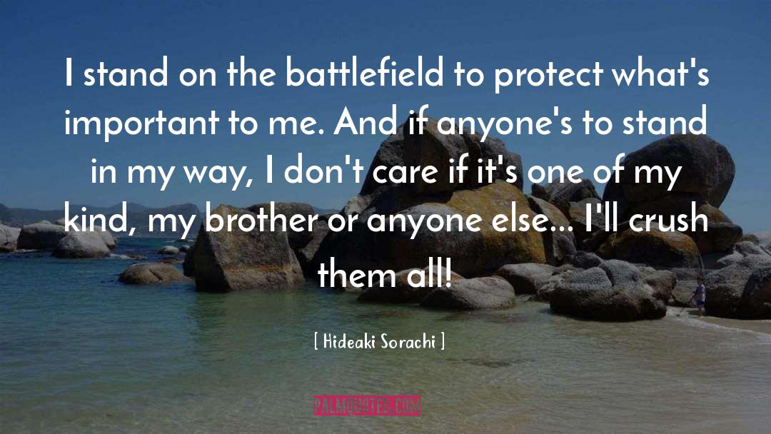 Battlefield quotes by Hideaki Sorachi