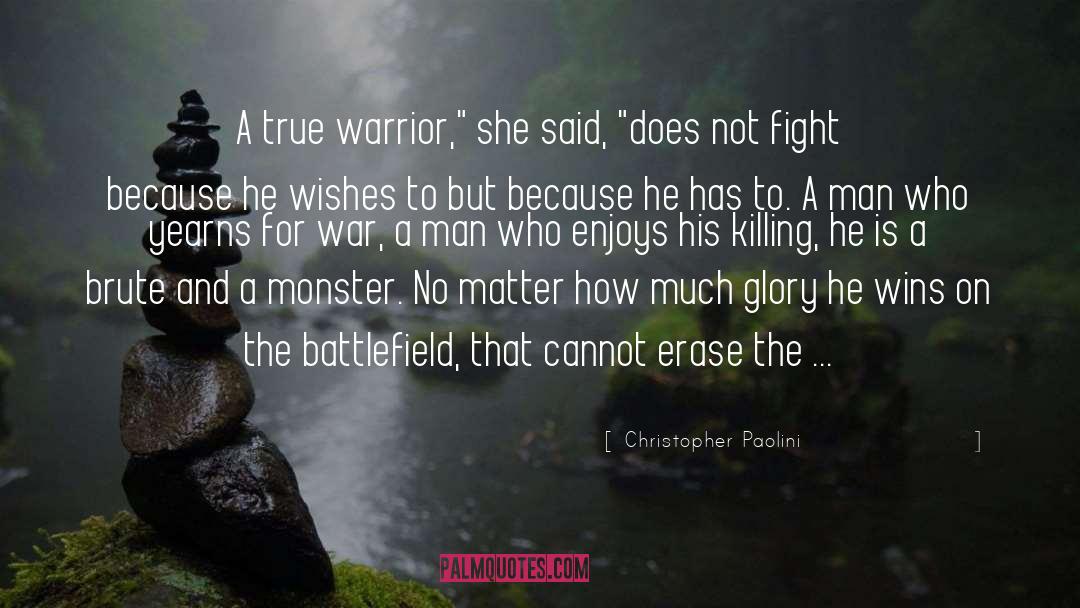 Battlefields quotes by Christopher Paolini
