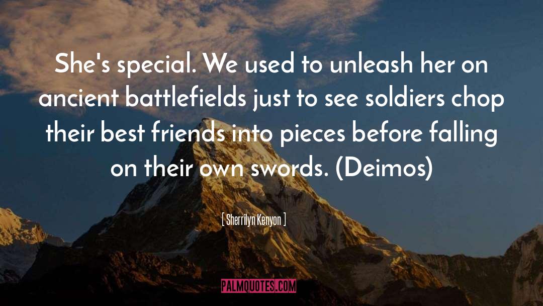 Battlefields quotes by Sherrilyn Kenyon