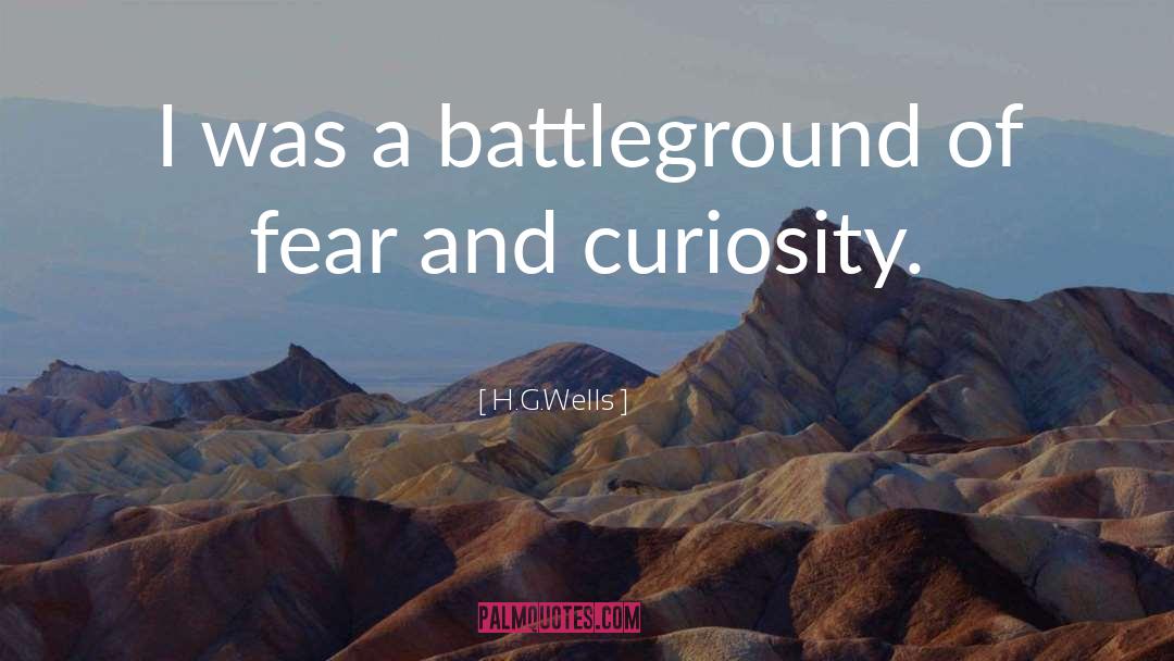 Battleground quotes by H.G.Wells