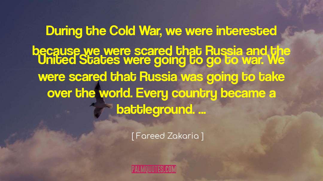 Battleground quotes by Fareed Zakaria