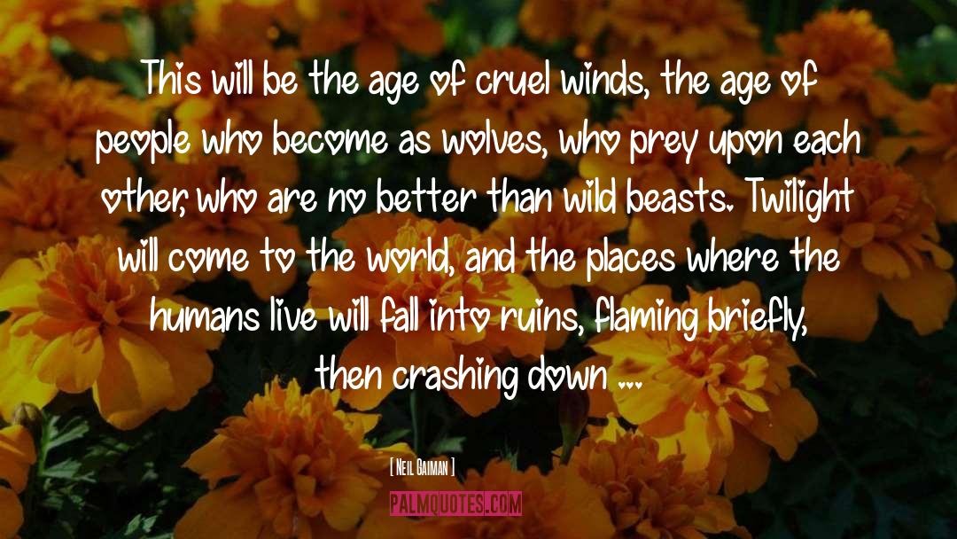 Battles Are Wild Beasts quotes by Neil Gaiman