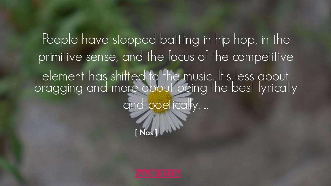 Battling quotes by Nas