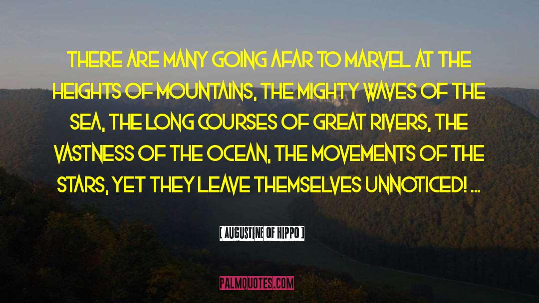 Battling Waves quotes by Augustine Of Hippo