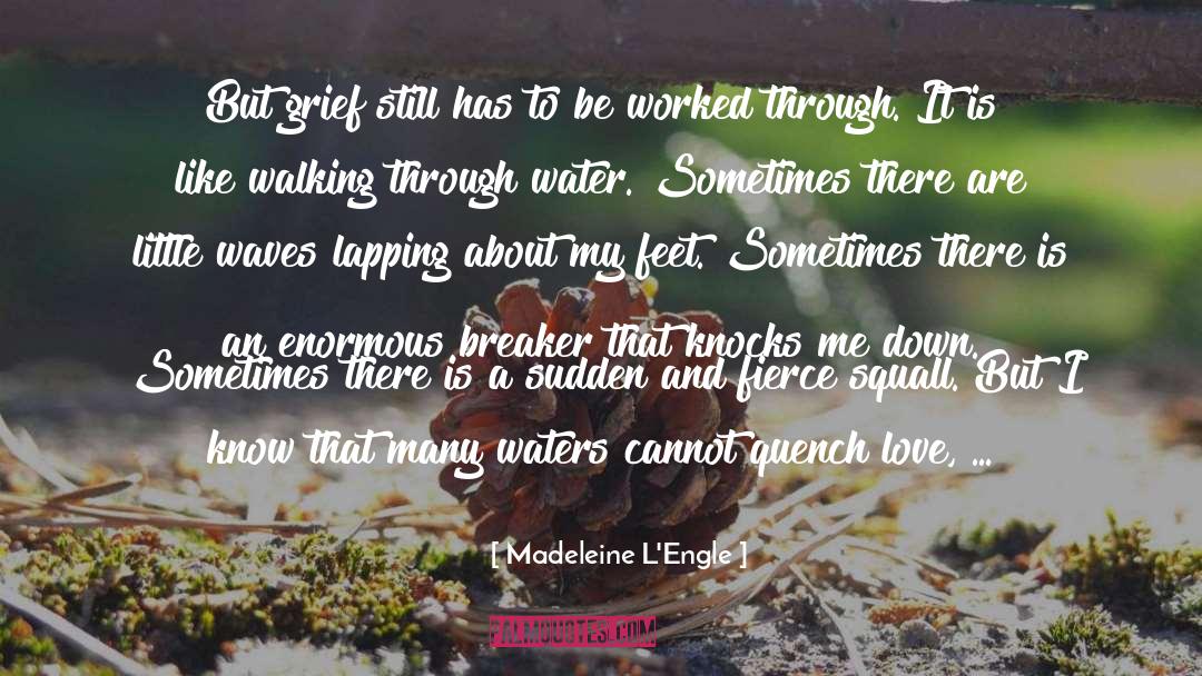 Battling Waves quotes by Madeleine L'Engle