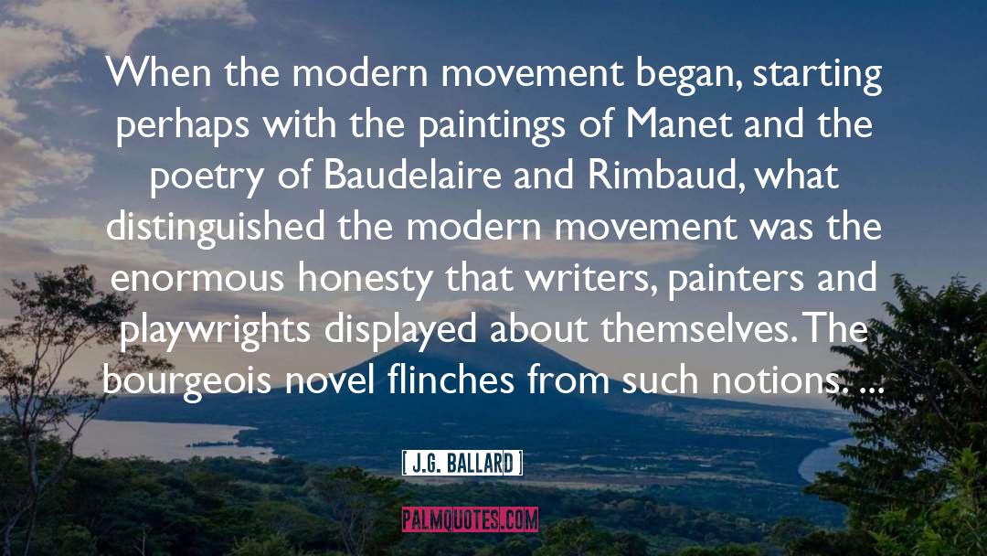 Baudelaire quotes by J.G. Ballard