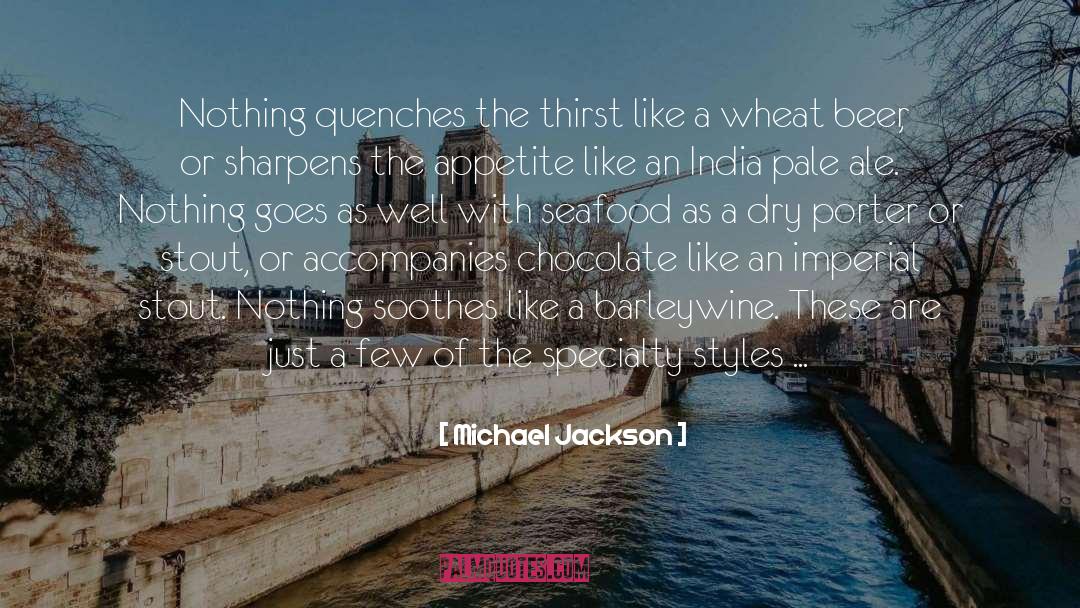 Baudoin Seafood quotes by Michael Jackson