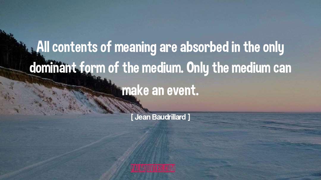 Baudrillard quotes by Jean Baudrillard