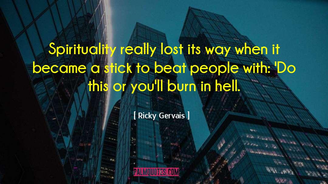 Baumanns Gervais quotes by Ricky Gervais