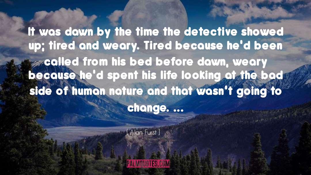 Baumhover Detective quotes by Alan Furst