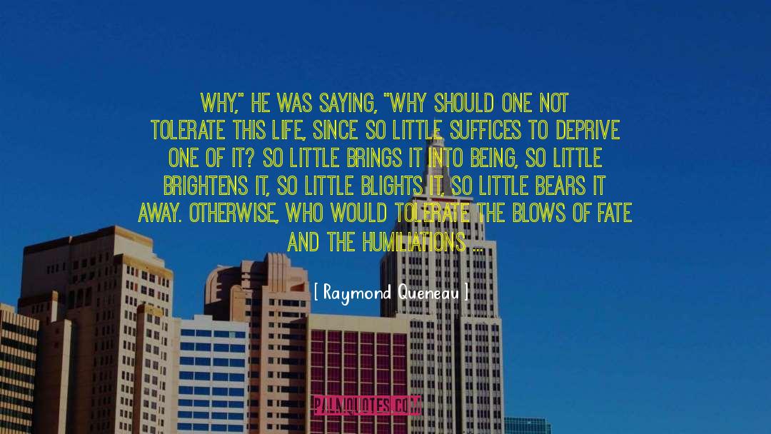 Bawling quotes by Raymond Queneau