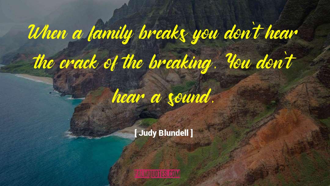 Baxter Family quotes by Judy Blundell
