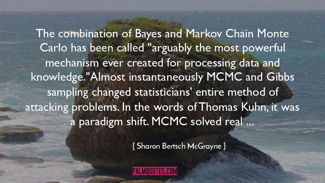 Bayes quotes by Sharon Bertsch McGrayne