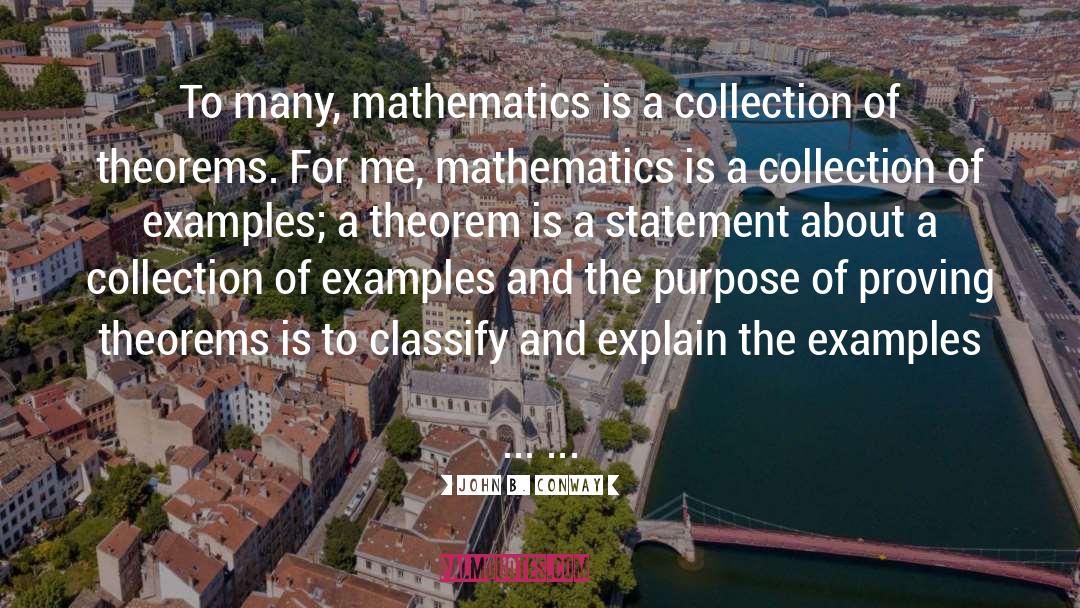 Bayes Theorem quotes by John B. Conway