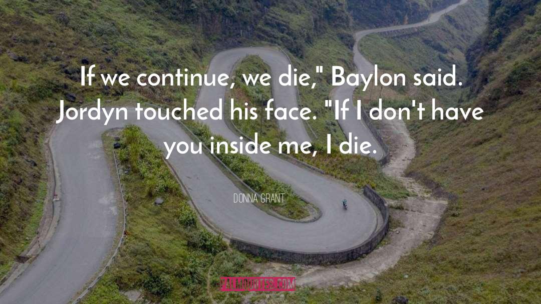 Baylon quotes by Donna Grant