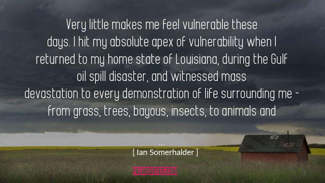 Bayous quotes by Ian Somerhalder