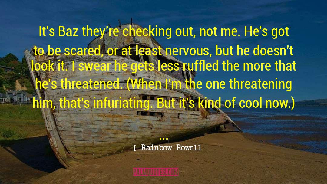 Baz Pitch quotes by Rainbow Rowell