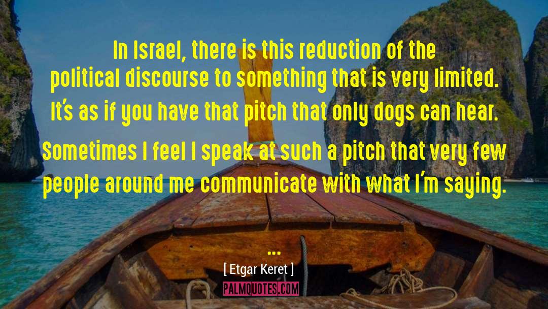 Baz Pitch quotes by Etgar Keret