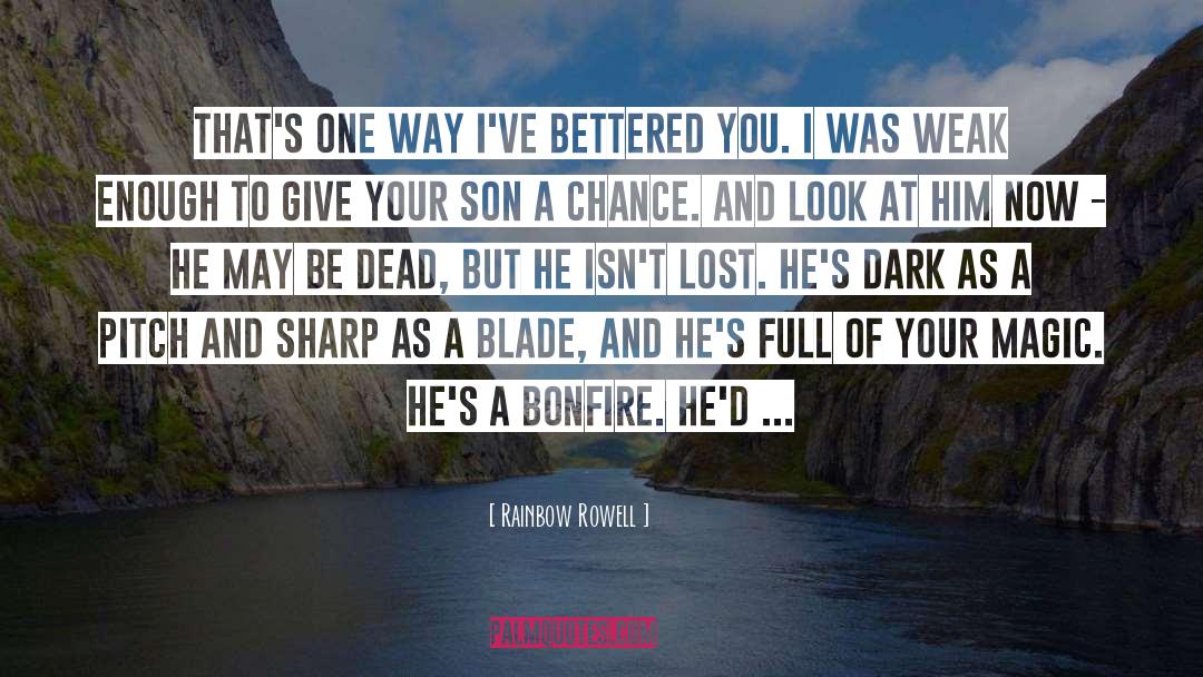 Baz quotes by Rainbow Rowell