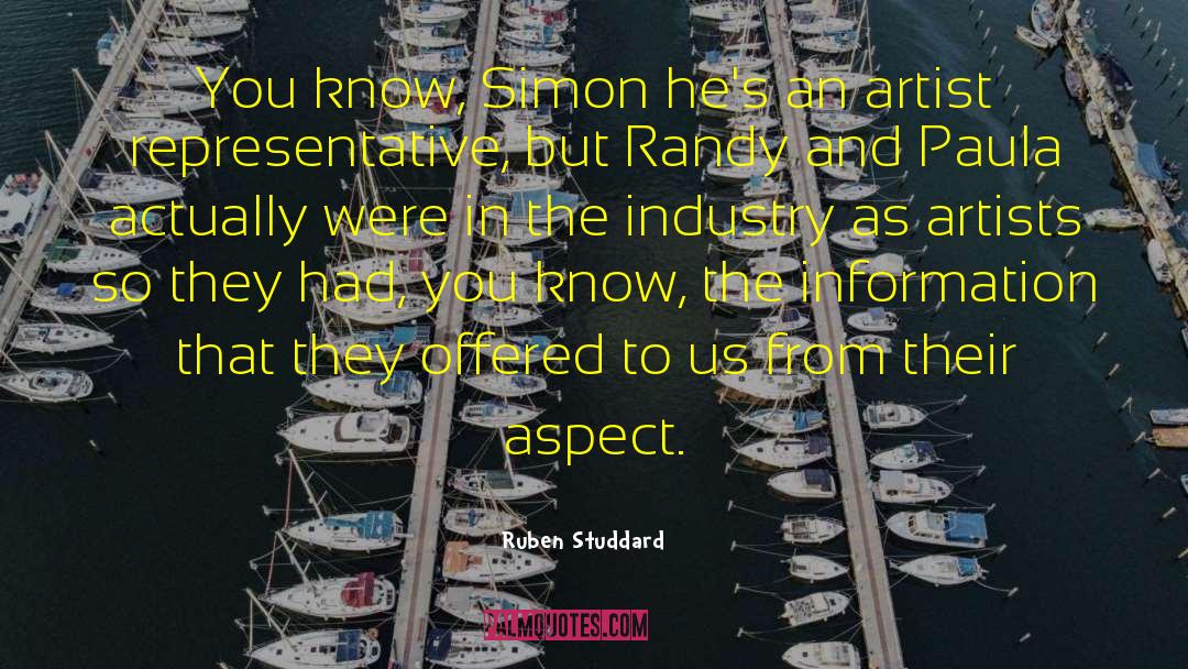 Baz Simon quotes by Ruben Studdard