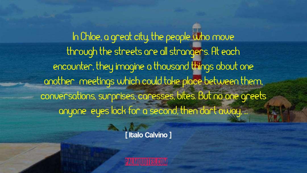 Bazaar quotes by Italo Calvino
