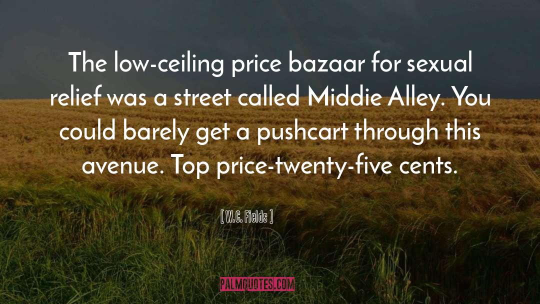 Bazaars quotes by W.C. Fields