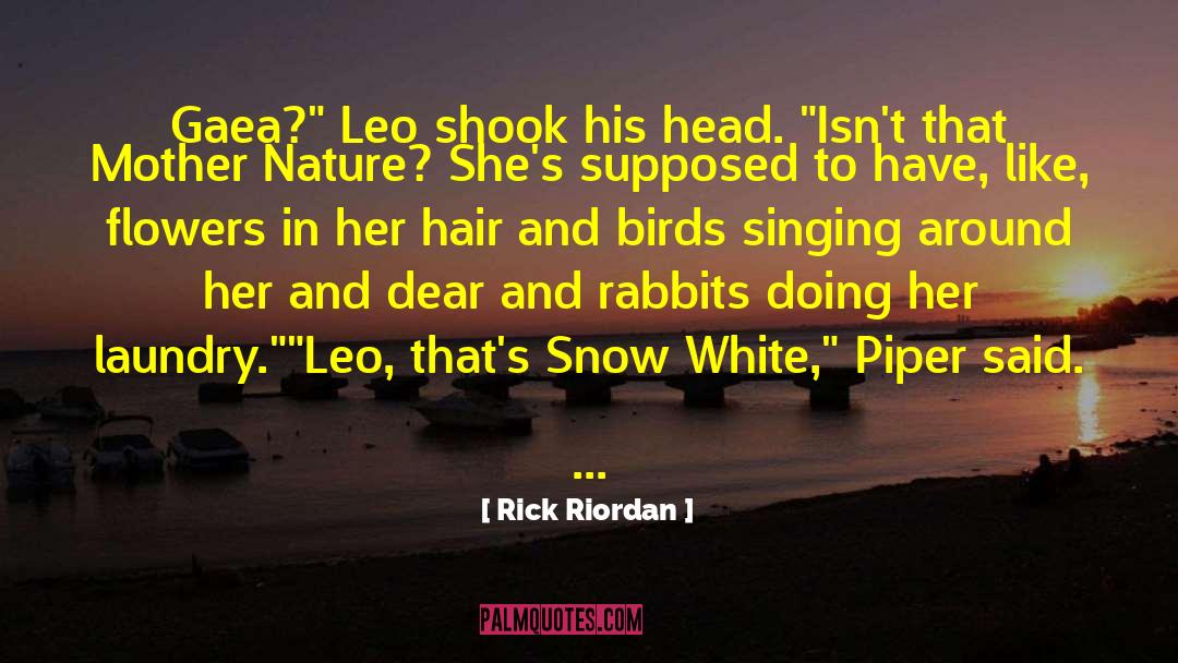 Baziotes White Bird quotes by Rick Riordan