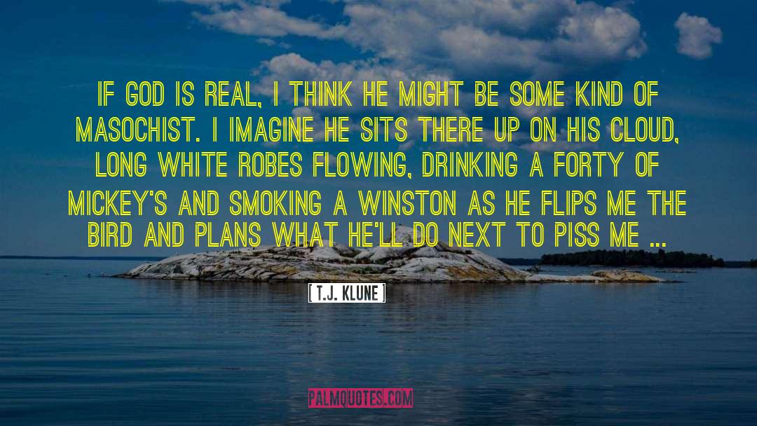 Baziotes White Bird quotes by T.J. Klune