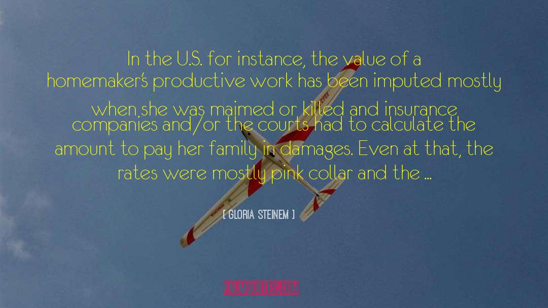 Bb T Insurance quotes by Gloria Steinem