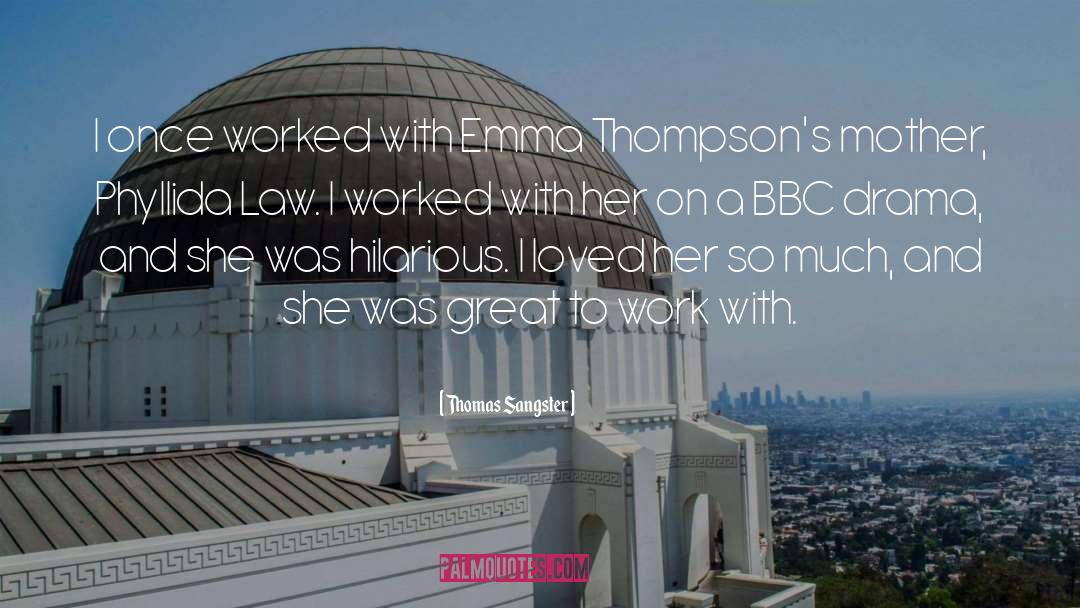 Bbc quotes by Thomas Sangster