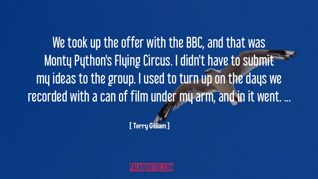 Bbc quotes by Terry Gilliam