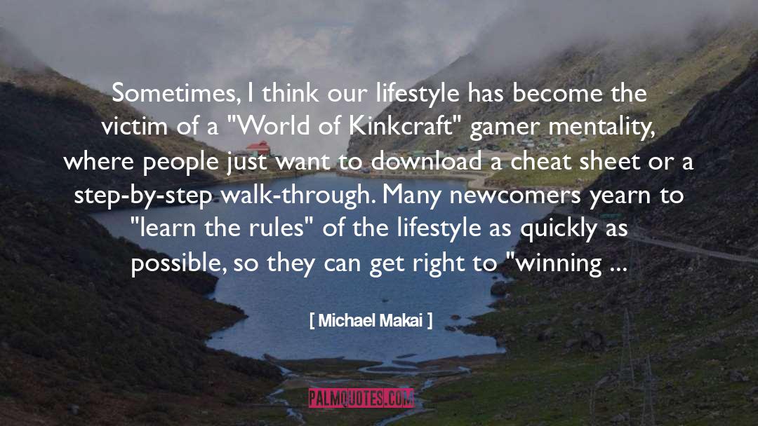 Bdsm Lifestyle quotes by Michael Makai