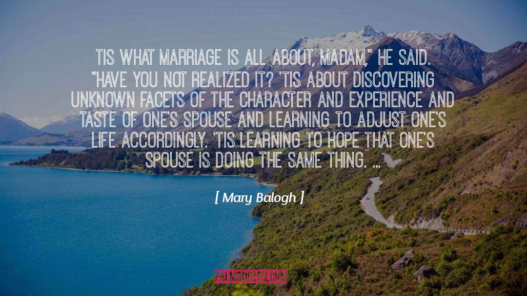 Bdsm Marriage quotes by Mary Balogh