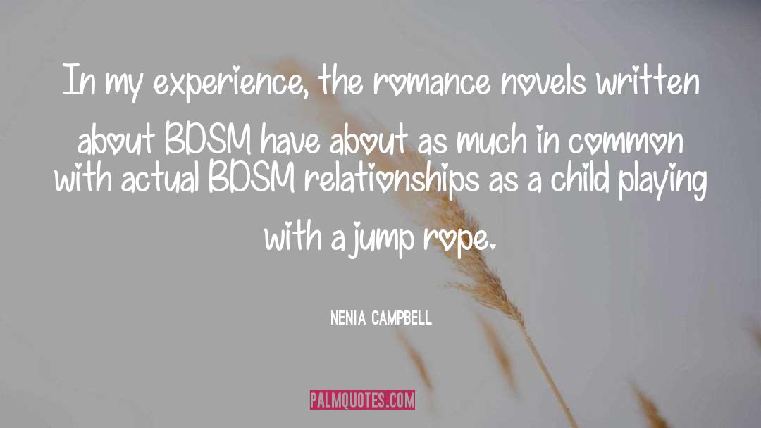 Bdsm Romance quotes by Nenia Campbell