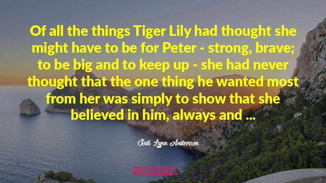 Be A Big Person quotes by Jodi Lynn Anderson