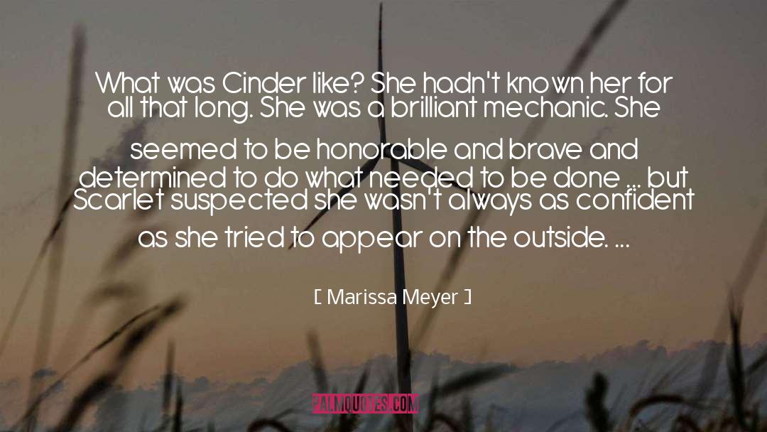 Be A Big Person quotes by Marissa Meyer