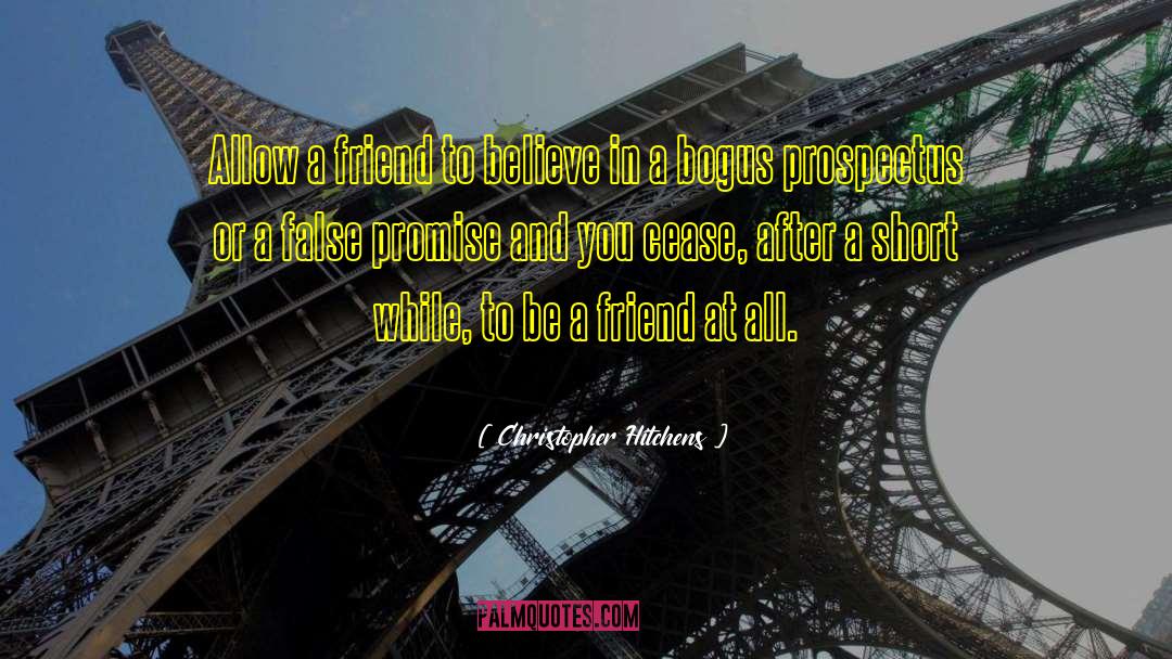 Be A Friend quotes by Christopher Hitchens