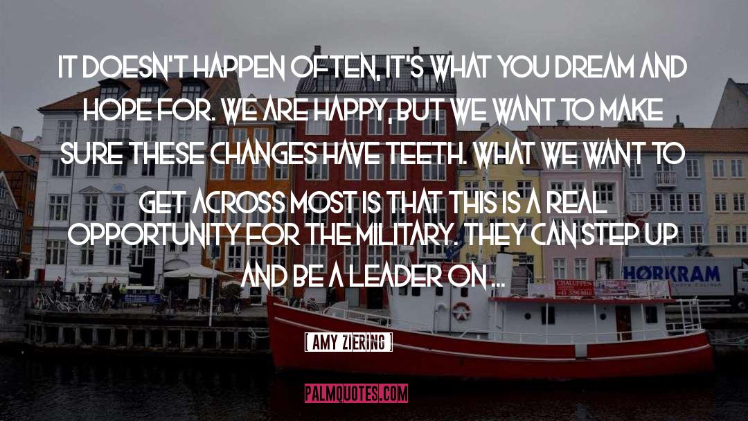 Be A Leader quotes by Amy Ziering